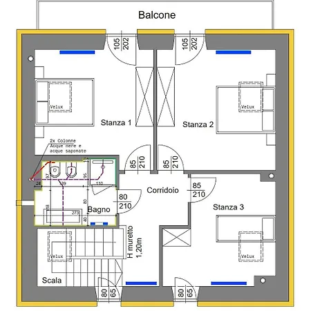 شقة Casa Sasso Bianco *